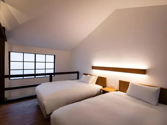 Town House, Twin Beds, King and Twin Beds، Rinn Shiki Juraku 1/2