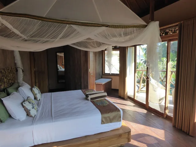 فيلا بسرير فردي بـ3 غرف نوم، Puri Dajuma Beach Eco Resort & Spa 1/2