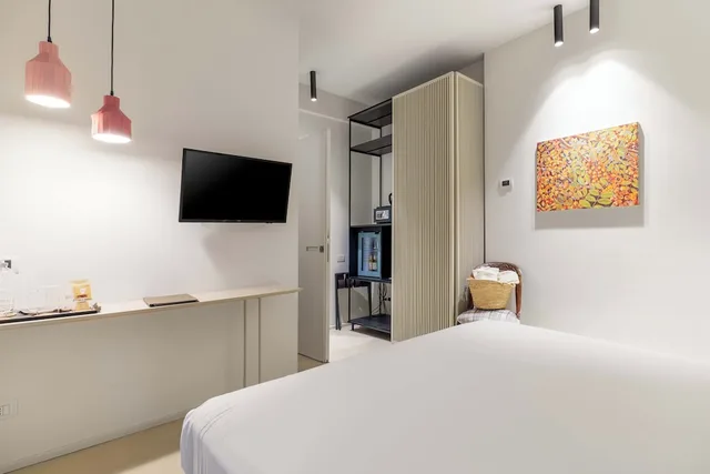 غرفة كومفورت بسرير كوين، Domia Boutique Hotel Mondello 4/7