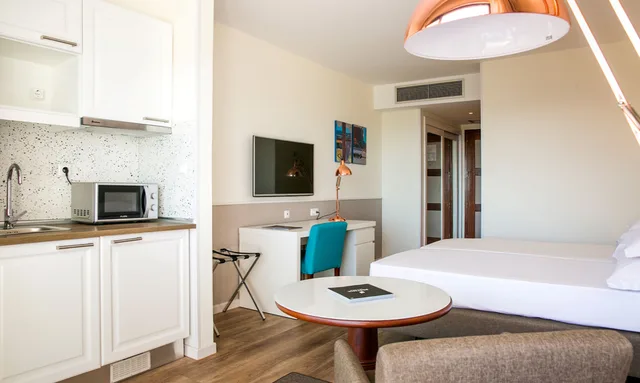 غرفة ديلوكس بسرير مزدوج أو سريرين منفصلين بإطلالة على البحر، Pestana Cascais Ocean and Conference Aparthotel 5/5
