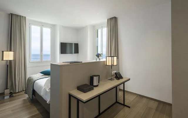 غرفة كلاسيكية بسرير مزدوج بإطلالة على البحر، Sublimis Boutique Hotel, WorldHotels Elite 3/6