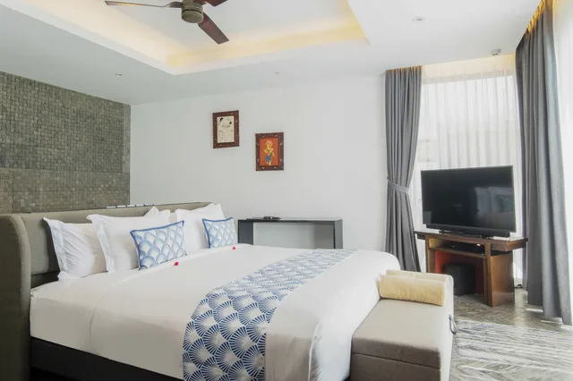 2 Bedrooms, Ocean Villa, 1 King and 1 Single Beds, Sofa, Prasana By Arjani Resort 4/10