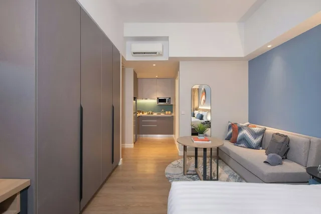 استوديو بريميير كلاسيكي بسريرين منفصلين، Citadines Roces Quezon City 4/7