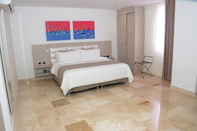 غرفة بريميوم بسرير كوين بإطلالة على المدينة، Radisson Hotel Diamond Barranquilla 10/10