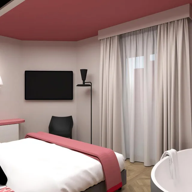 غرفة سوبيريور ديلوكس بسرير مزدوج، Parc Hotel Flora 7/10