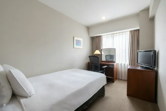غرفة قياسية بسرير فردي، Ana Crowne Plaza Hotel Hiroshima 1/4
