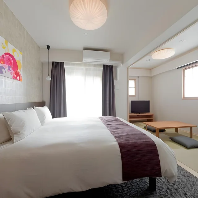 غرفة سوبيريور بسرير كوين بأرضية تاتامي، M's Inn Higashiyama 1/1