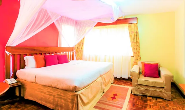 غرفة ديلوكس ركنية بسرير كينج بحمام خاص، Leon Villas Guest House 7/7