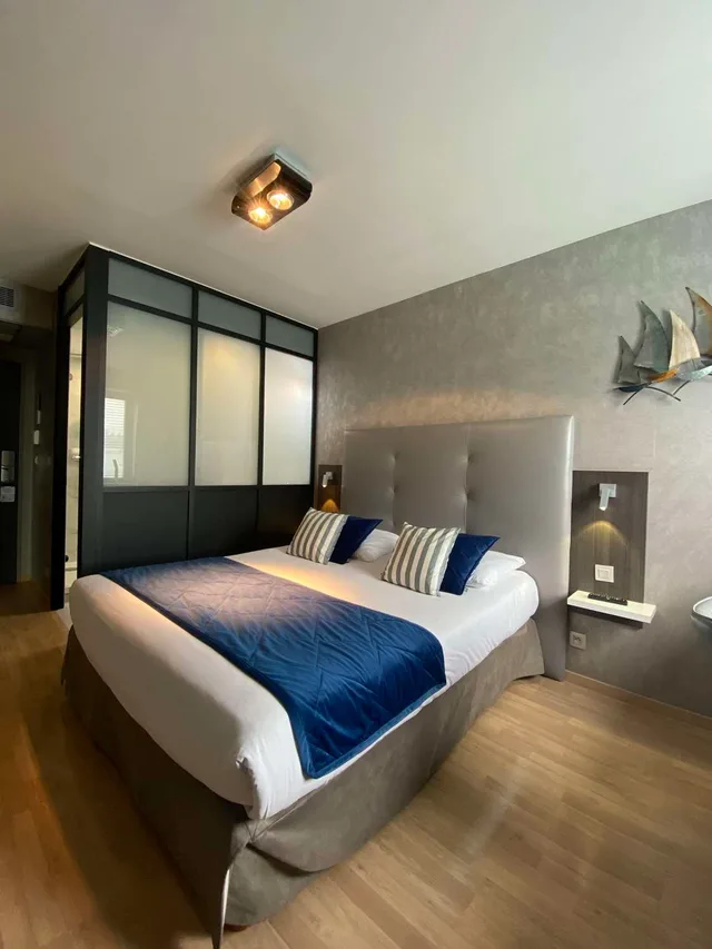 غرفة كومفورت بسرير كوين، Best Western Hotel La Mare O Poissons 2/4