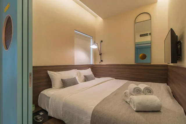 غرفة عائلية بسريرين كينج، The Great Madras By Hotel Calmo 1/2