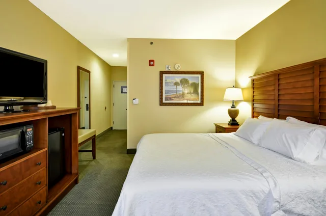 Room, King Bed, Hampton Inn Suites Charleston 1/4