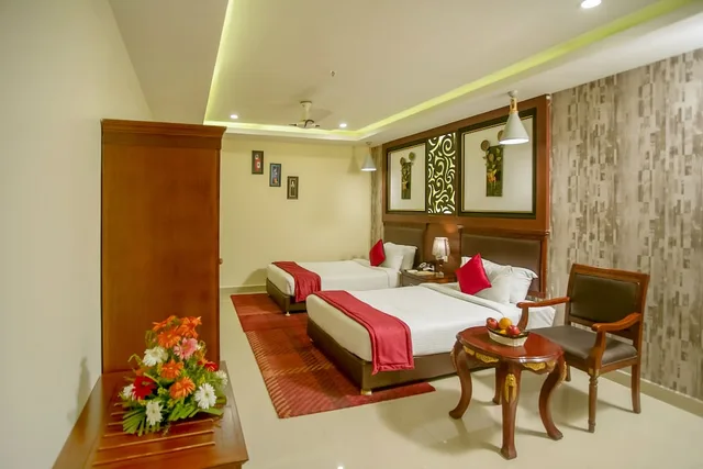 غرفة سوبيريور بسرير كينج، Sathyam Grand Resort Sriperumbudur 4/9