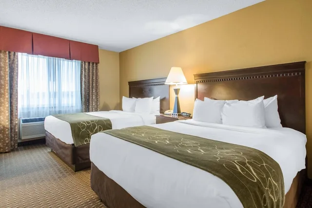جناح بسريرين كوين مع أريكة بجاكوزي، Comfort Suites Wisconsin Dells Area 1/5