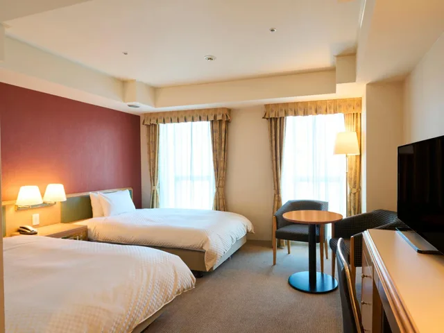 غرفة قياسية بسريرين منفصلين، UTSUNOMIYA TOBU HOTEL GRANDE 4/6