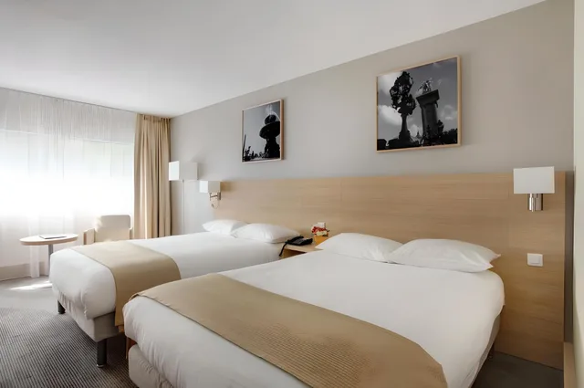 غرفة عائلية بسريرين كوين، Hotel Inn Paris CDG Airport 3/3