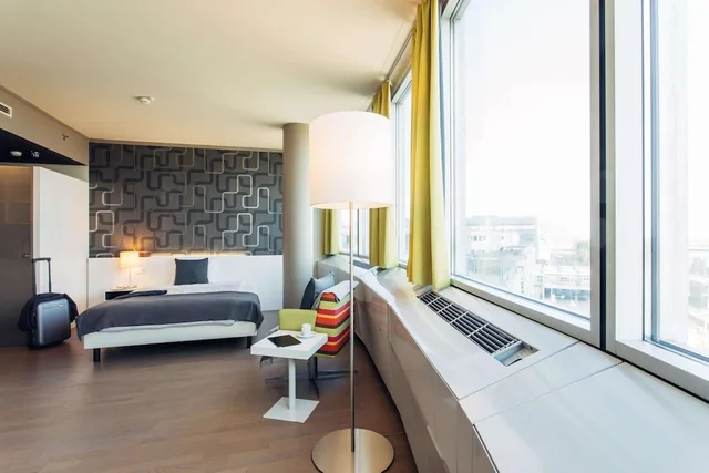 استوديو بسرير كوين، harrys home Wien Millennium Tower 2/7