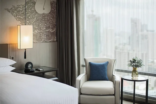 1 Bedroom, Club, Suite, Double Bed, Bangkok Marriott Marquis Queens Park 3/4