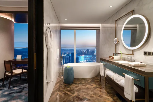 غرفة غراند ديلوكس تنفيذية بسرير كينج، Kempinski Hotel Jinan 4/4