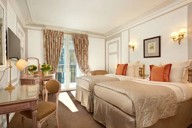 غرفة بريستيج بسرير مزدوج، Hotel Regina Louvre 2/10