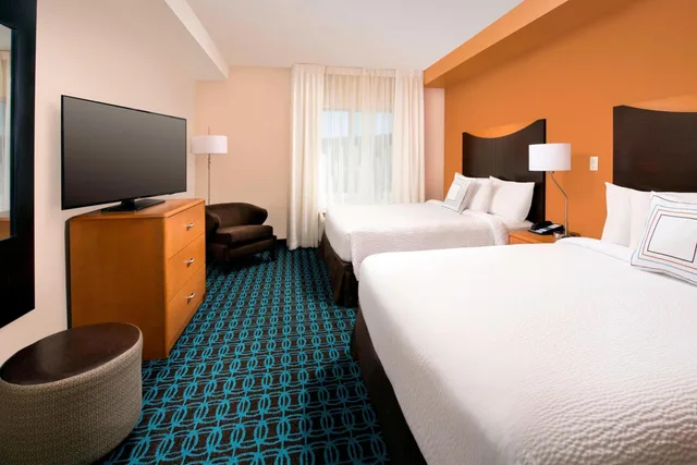 استوديو كبير بسريرين كوين مع أريكة لذوي الإعاقة، Fairfield Inn And Suites Washington Dc New York Avenue 1/1