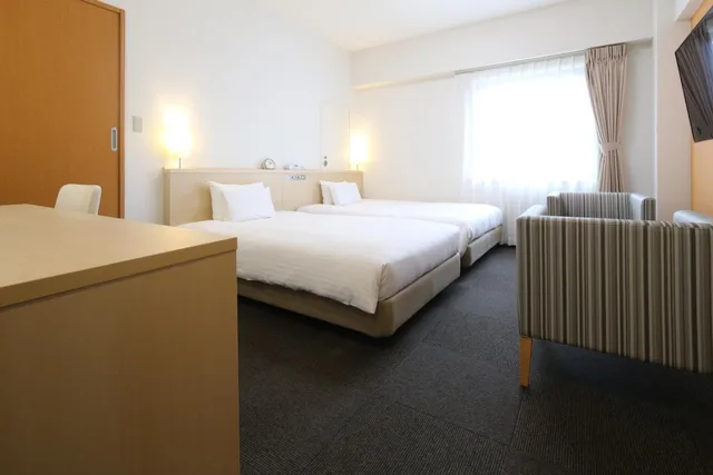 Deluxe, Twin Beds, Smoking, AB Hotel Mikawa Anjo Honkan 2/2