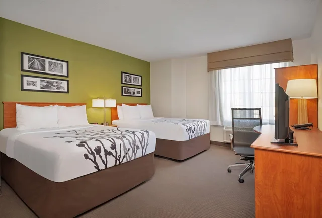 غرفة قياسية بسريرين مزدوجين، Sleep Inn Midway Airport 2/8