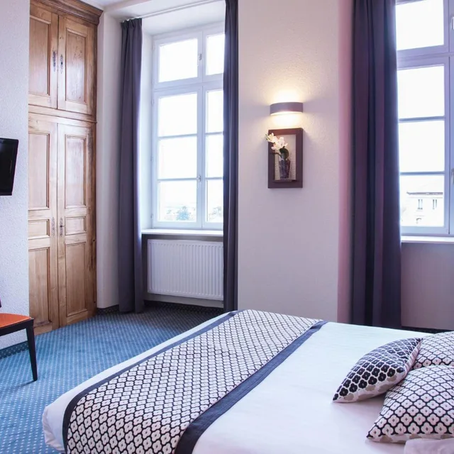 غرفة بريميوم بسرير مزدوج أو سريرين منفصلين، Qualys Hotel Val Vignes 9/10