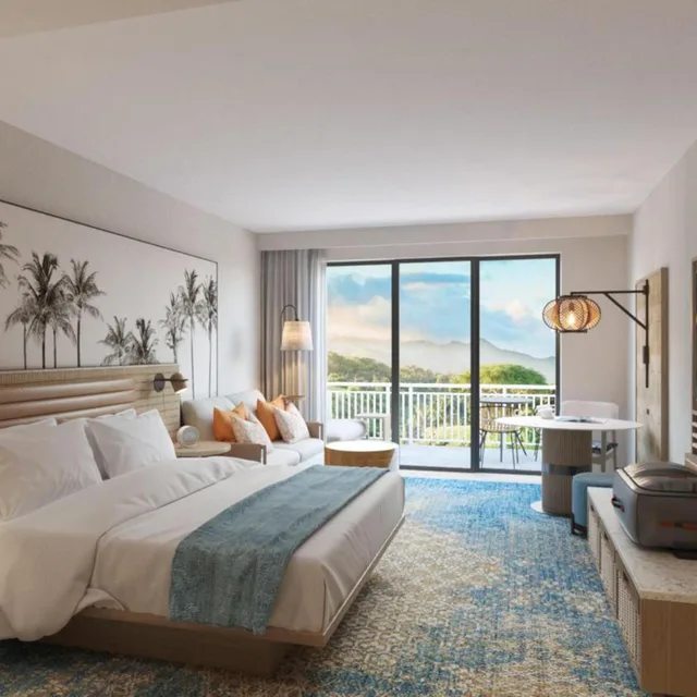1 Bedroom, Suite, King Bed, Pool View, Balcony, Hale Hokuala Kauai, Curio Collection By Hilton 1/2