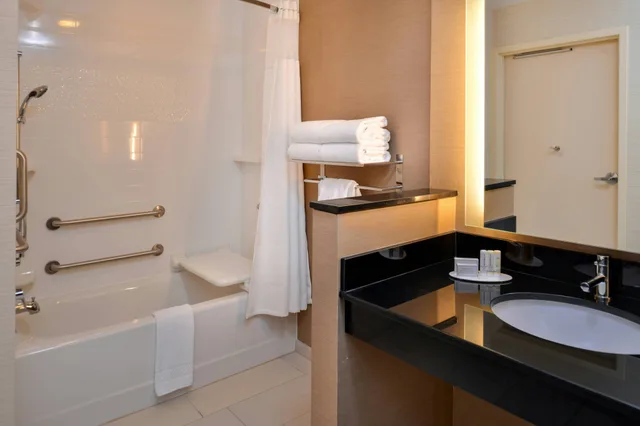 غرفة بسريرين كوين، Fairfield Inn Suites By Marriott Orlando East Ucf Area 4/6