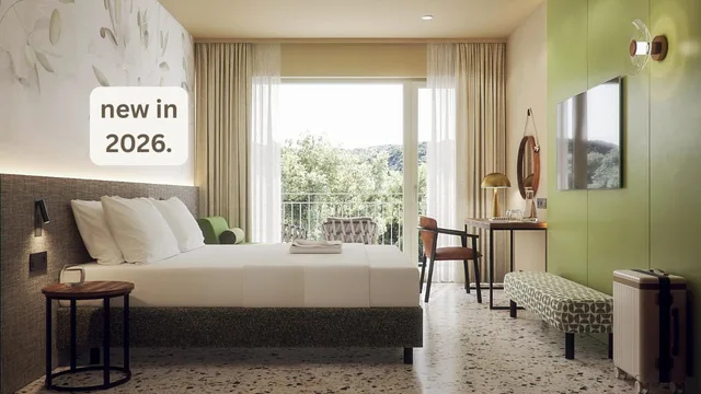 غرفة سوبيريور بسريرين منفصلين بشرفة، Remisens Hotel Lucija 4/8