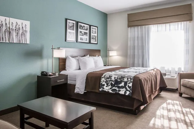 جناح بسرير كينج، Sleep Inn & Suites Meridian - Bonita Lakes 1/1