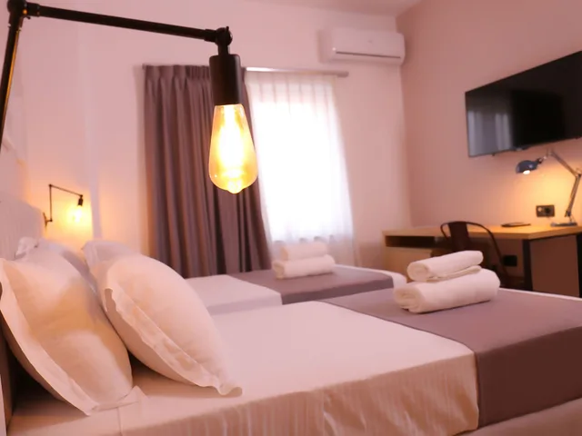 غرفة سوبيريور بسريرين منفصلين بإطلالة على المدينة، Hotel Oda 8/10
