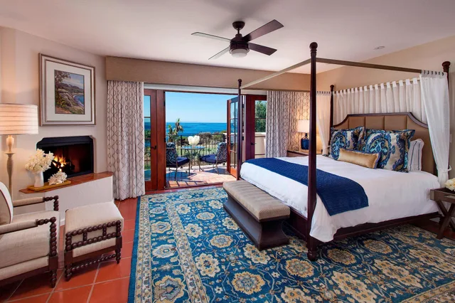 غرفة بسرير كينج بإطلالة على البحر، The Ritz-Carlton Bacara Santa Barbara 4/11