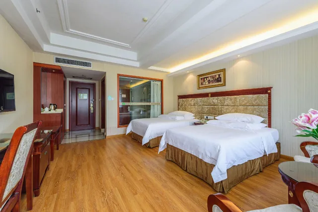غرفة ديلوكس بسريرين منفصلين، Vienna International Hotel Guilin Yangshuo West Street 3/3