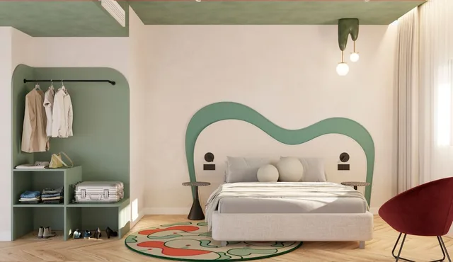 غرفة بريميوم بسرير مزدوج بشرفة، Ibis Styles Madrid Airport Valdebebas 2/4