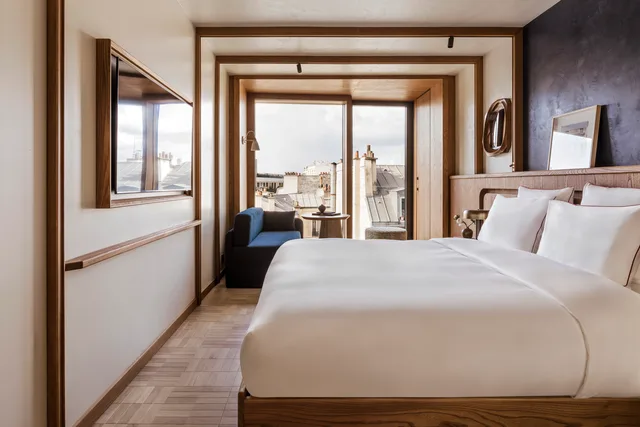 غرفة ديلوكس بسرير مزدوج، Hotel La Fondation 1/2