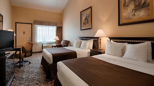 غرفة قياسية بسريرين كوين للمدخنين، Best Western George West Executive Inn 2/8