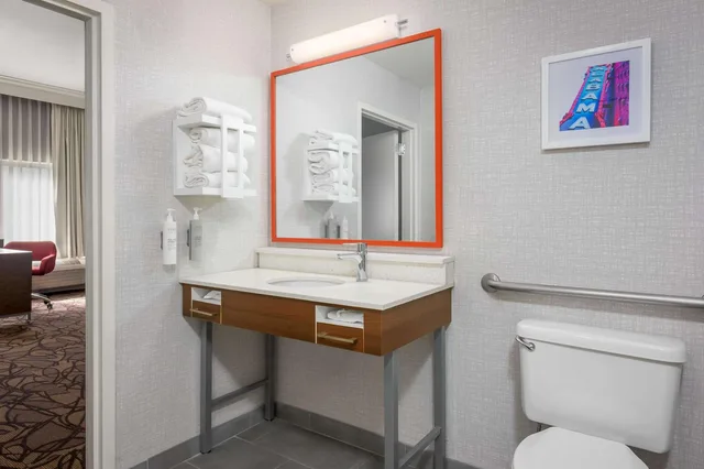 جناح استوديو بسريرين كوين مع أريكة، Hampton Inn & Suites Birmingham-Pelham (I-65) 4/5