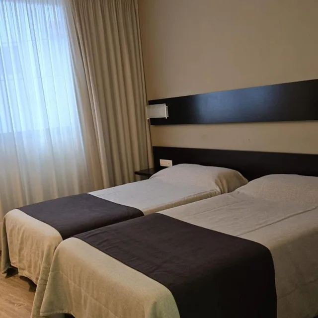 غرفة ديلوكس بسرير مزدوج أو سريرين منفصلين، Blu Hotel Pamplona 5/6