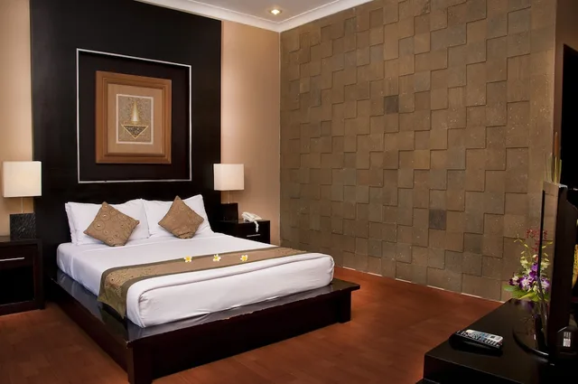 جناح عائلي بسريرين كوين بإطلالة على المسبح، SINDHU MERTHA SUITE 4/9