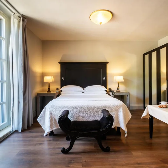 غرفة ديلوكس بسرير مزدوج بشرفة، HOTEL VANNUCCI 4/5