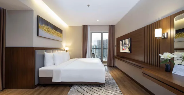 غرفة بريميير ديلوكس بسرير كوين، Annova Nha Trang Hotel 2/2