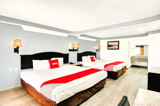 غرفة بسريرين كينج، Three Rivers Executive Inn & Suites By OYO 2/6