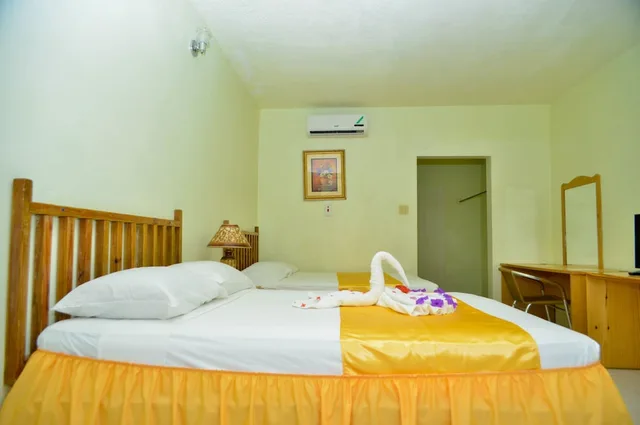 غرفة قياسية بسريرين مزدوجين بإطلالة على الحديقة، Fun Holiday Beach Resort 1/10