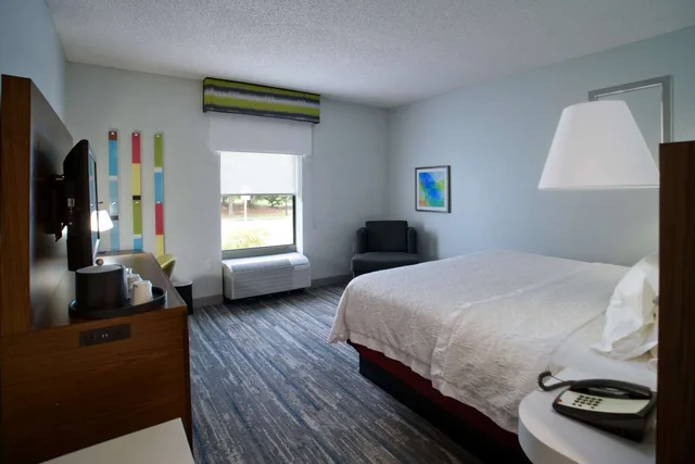 غرفة بسرير كينج، Hampton Inn Atlanta/Fayetteville 1/2