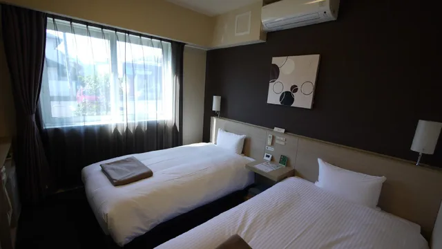 غرفة قياسية بسريرين منفصلين، Hotel Route-Inn Tagajo Eki Higashi 2/2