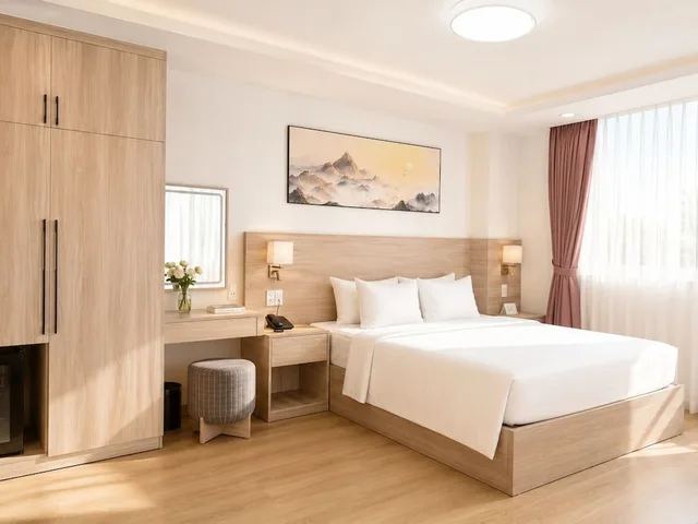 Garden, Executive, Double Bed, City View, Balcony، G8 Center Hotel Saigon 1/5