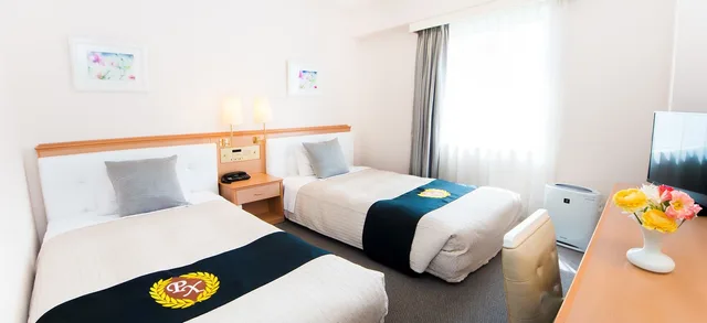 غرفة بسريرين منفصلين، Grandpark Hotel Panex Iwaki 2/4