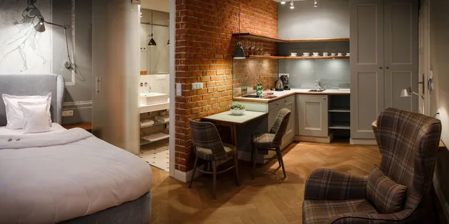 استوديو ديلوكس بسرير مزدوج، APARTAMENTY BRACKA 6 5/10