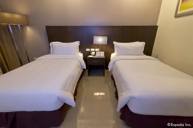 غرفة سوبيريور بسريرين منفصلين، Mandarin Plaza Hotel 3/4